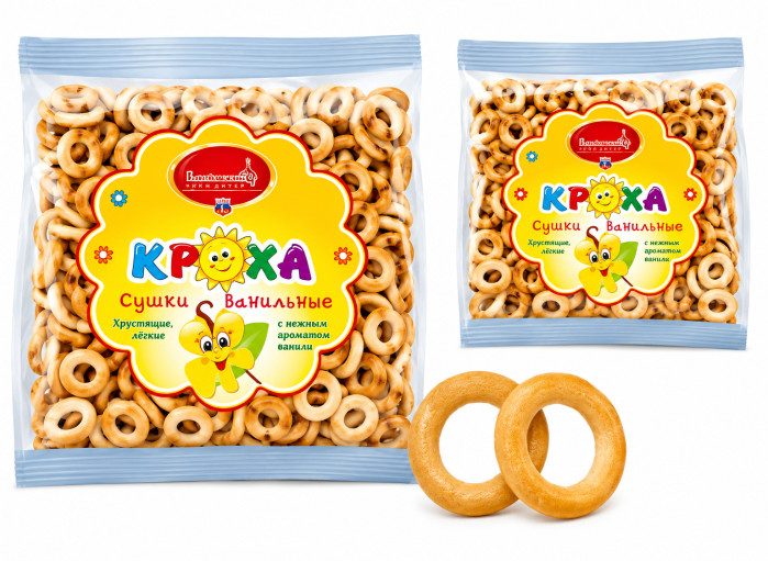 деталь Preclíky Vanilkové KROCHA 200g