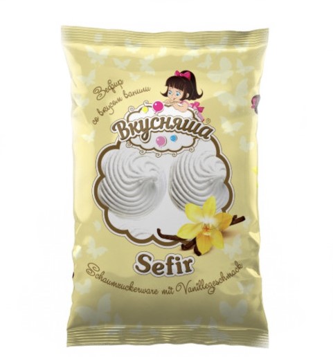 деталь Zefír vanilkový Vkusnjaša 350g