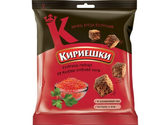 деталь Suchariky s kaviárem Kiriešky 40g