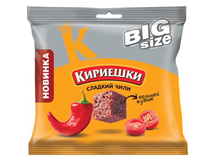 деталь Сухарики со вкусом сладкого чили 80г Кириешки
