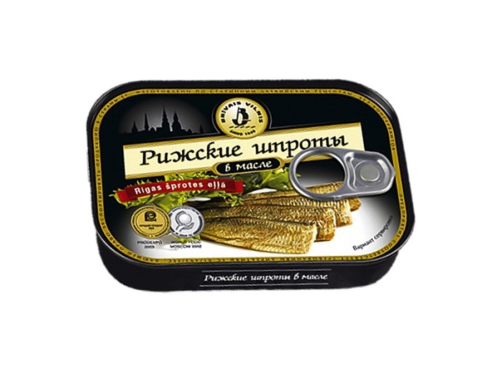 деталь Šproty v oleji 100g Brivais Vilnis
