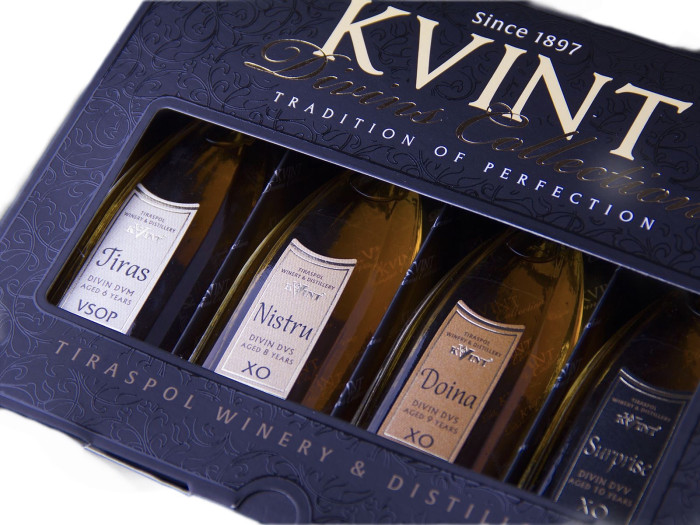 деталь Коллекция бренди 4x0,05Л 40% KVINT