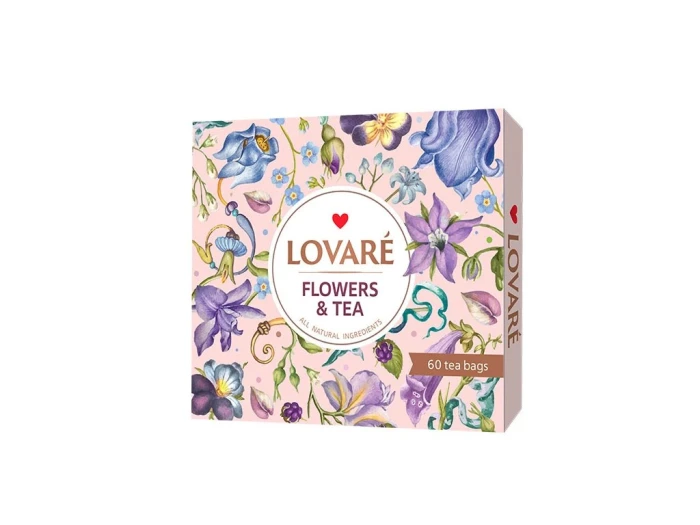 деталь Чай Ассорти Flowers&Tea 60 шт LOVARE 
