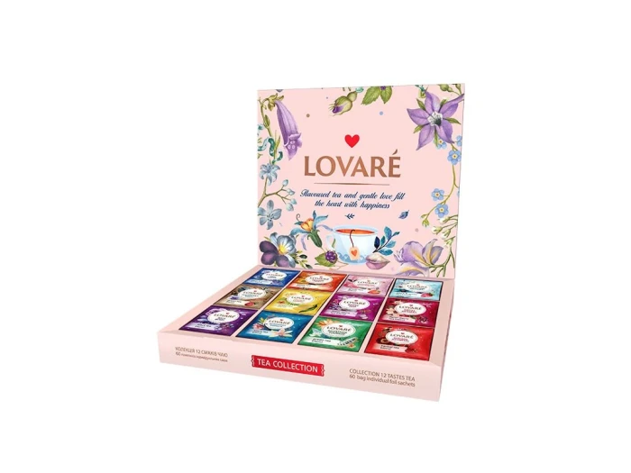 деталь Чай Ассорти Flowers&Tea 60 шт LOVARE 