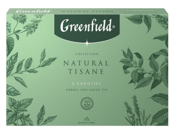 деталь Чайный набор Natural Tisane 30*1,8г Greenfield