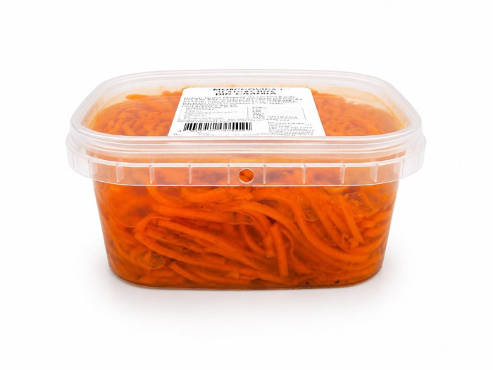 деталь Морковь по-корейски нежная 400 г Din Camară