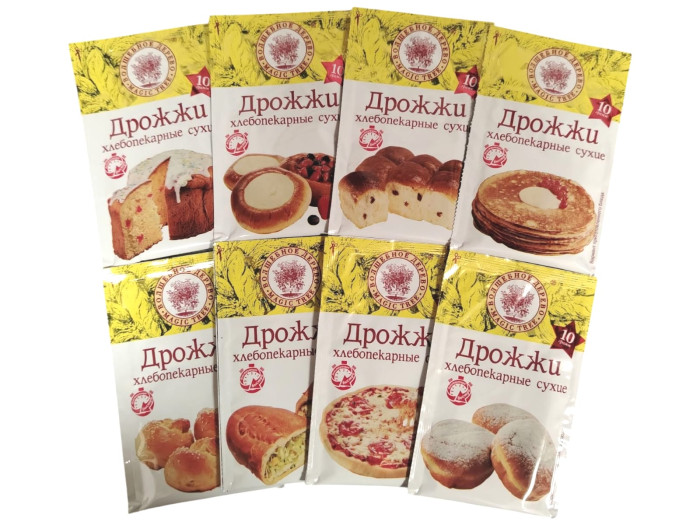 деталь Дрожжи хлебопекарные сухие В.Д. 10г