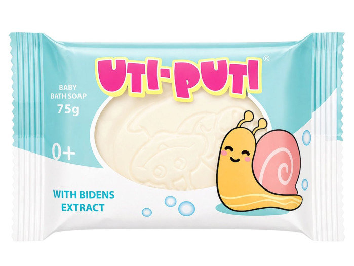 деталь Детское мыло 75г с экстрактом череды Uti-Puti