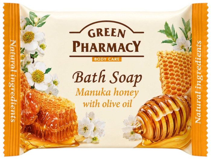 деталь Туалетное мыло Manuka Honey with Olive Oil 100г G.P.