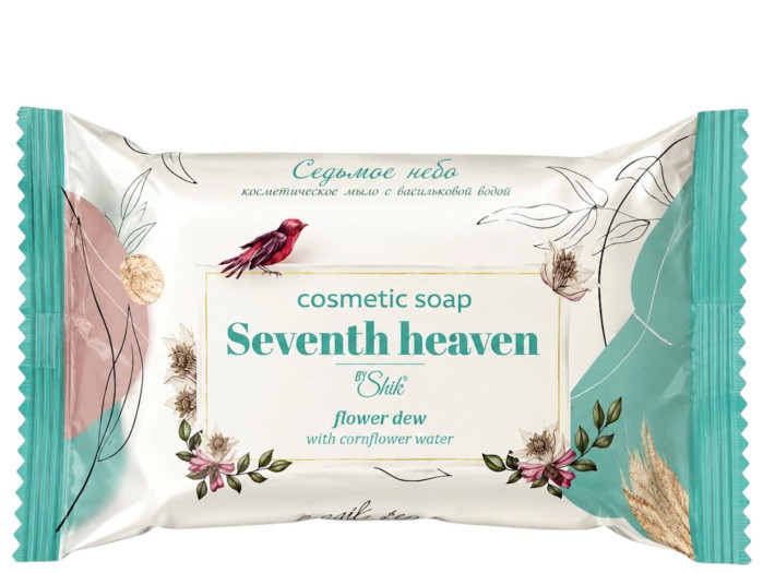деталь Твёрдое мыло Seventh Heaven Flower Dew with Cornflower Water 70г Shik