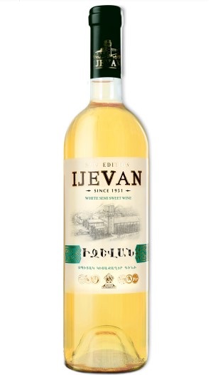 деталь Вино белое полусладкое Ijevan 0,75л