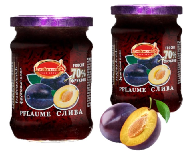 деталь Švestkový džem 280g Lackmann