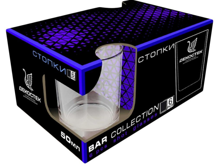 деталь Набор из 6 стопок 50мл Первач