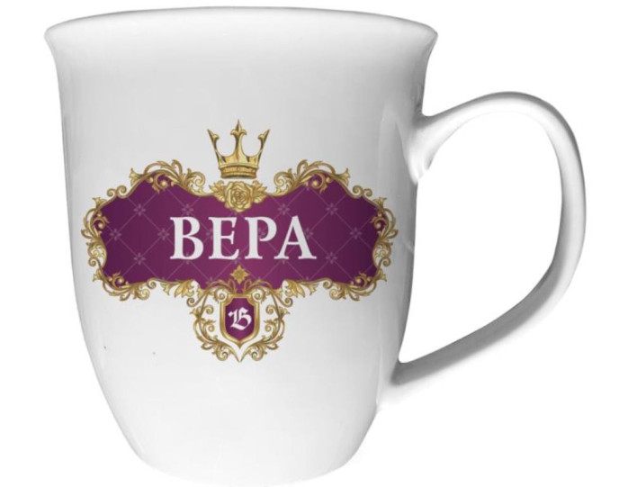 деталь Hrnek s imenem (keramika) Vera