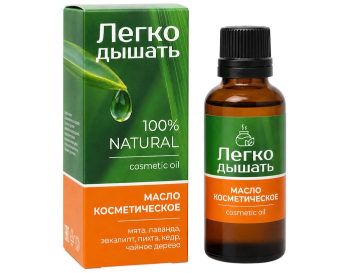 деталь Смесь косметических масел Легко дышать 30мл Medicalfort