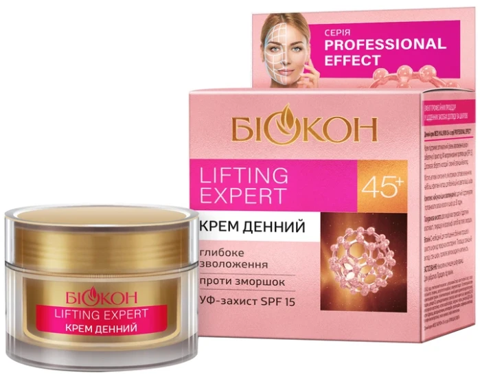 деталь Дневной крем Professional Effect Lifting Expert 45+ 50 мл Biokon