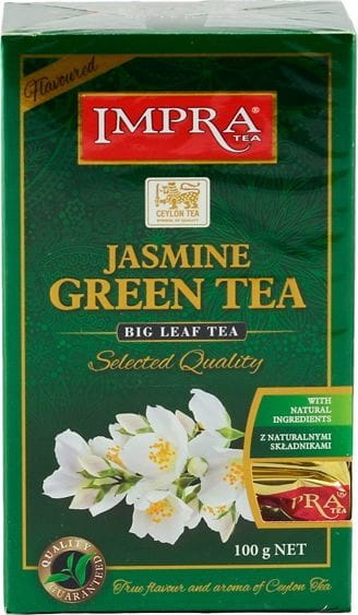 деталь Zelený sypaný čaj Jasmin 100g