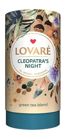 деталь Чай Cleopatra's Night зелёный чай с фруктами 80 г Lovare