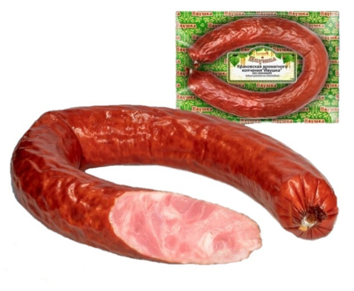 деталь Krakovská Ivuška uzená 650g