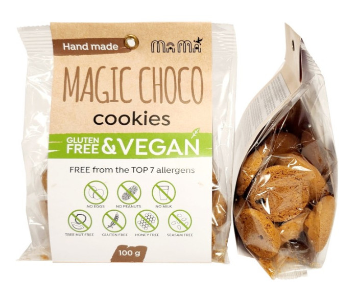 деталь Печенье Vegan Choco 100г МАМА