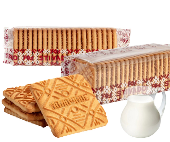 деталь Печенье Молочное 205г STIVADO