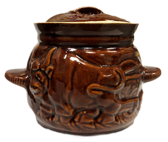 деталь Keramický hrnec býk 650ml