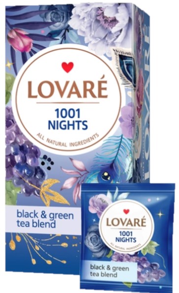 деталь Чай черный 1001 ночь 24*2г Lovaré