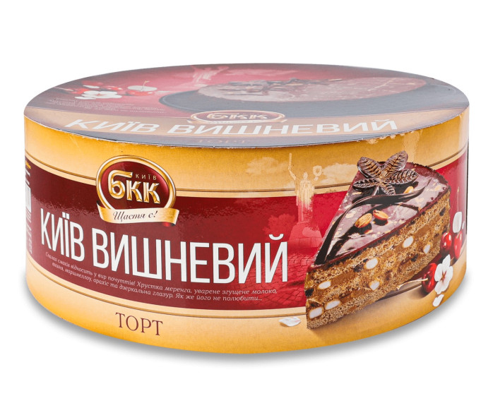деталь Торт Київ вишневий 850г БКК 