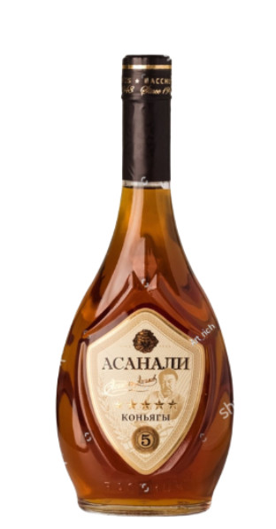 деталь Brandy Asanali 5 let 40% Ak 0,5L