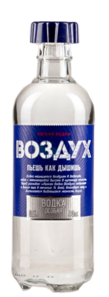 деталь Водка Воздух особая 0,5Л 40%