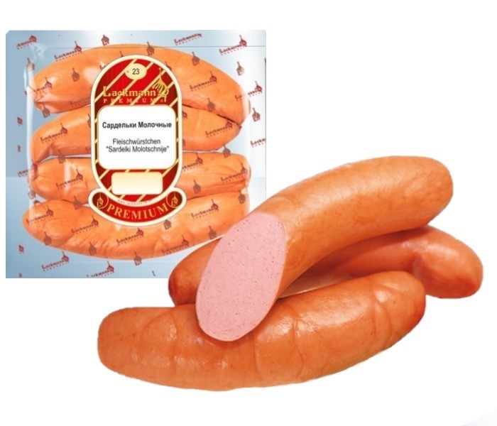 деталь Mléčné sardelky Lackmann cca 400g