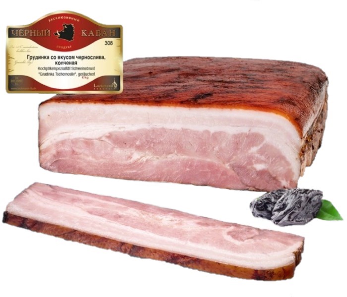 деталь Korejka uzená na švestkach cca 300g