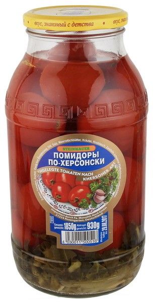 деталь Nakládaná rajčata Po Hersonský 930g