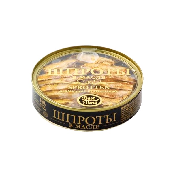 деталь Šproty v oleji 112g Best Time