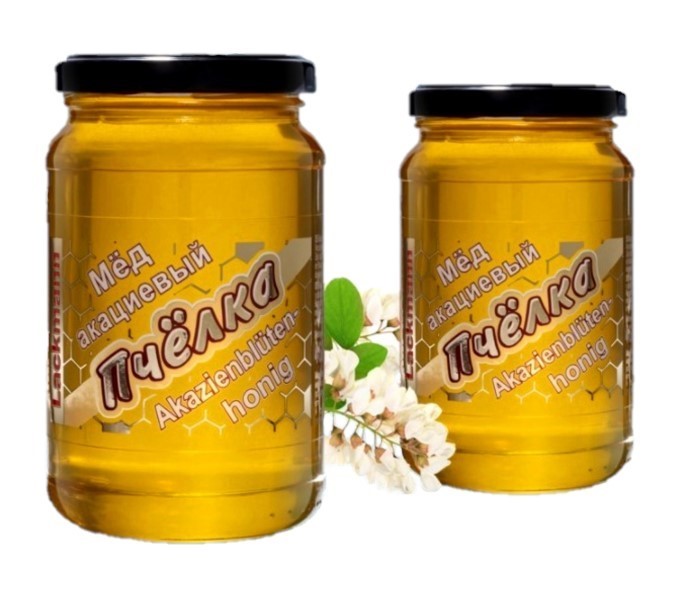 деталь Med Akatový Včelka 460g