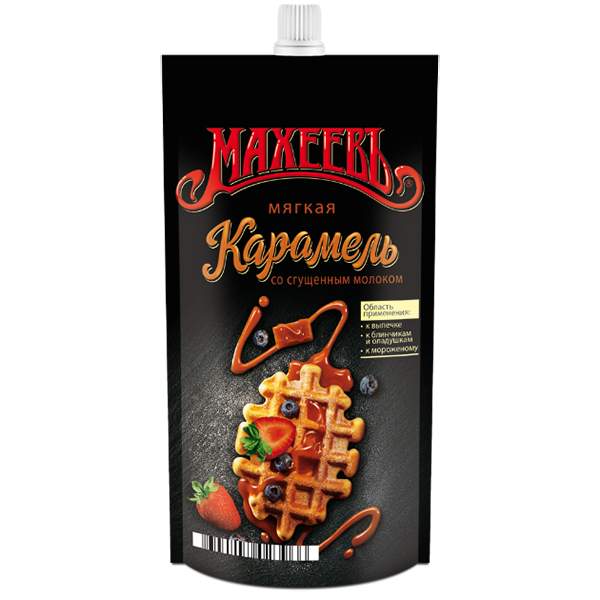 деталь Topping jemná karamel Maheev 300g