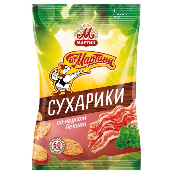 деталь Suchariky se slaninou Martin 60g