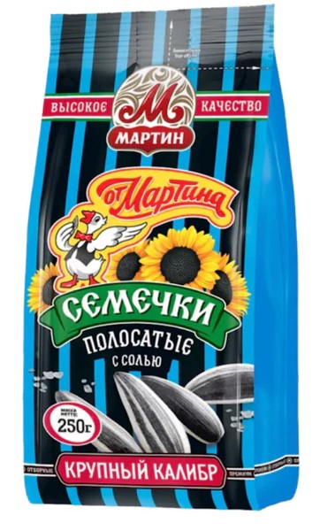 деталь Семечки соленые 250г MARTIN