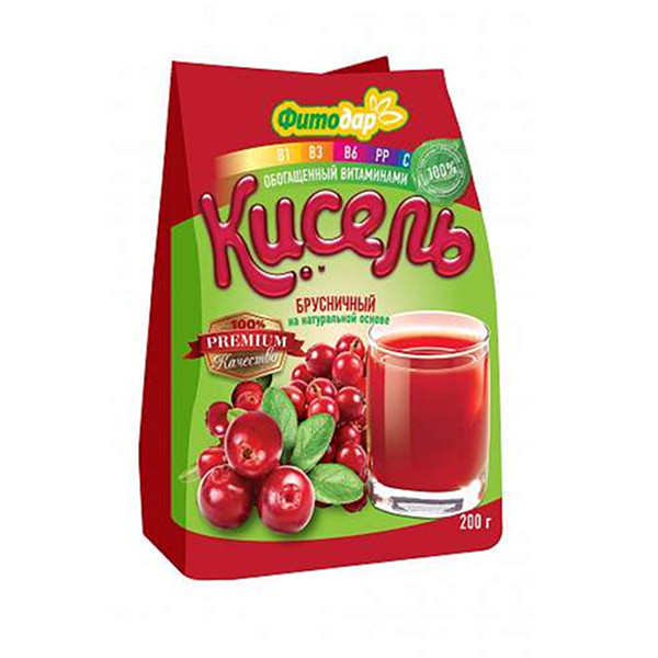 деталь Brusinkový kisel Fitodar 200g