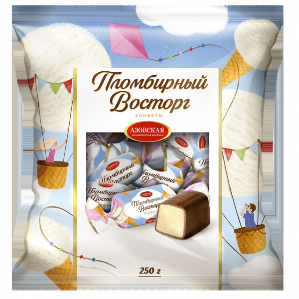 деталь Конфеты Пломбирный восторг 250г AKF