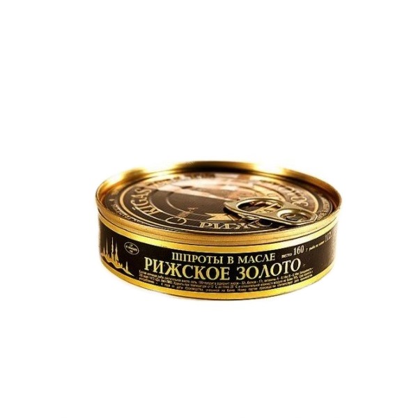 деталь Šproty v oleji RIGA GOLD 112g