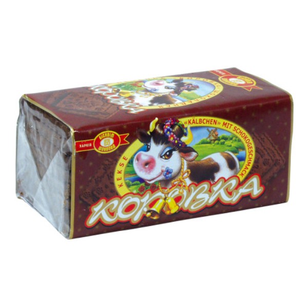 деталь Sušenky čokoládové Kravička 180g