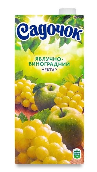 деталь Сок яблочно-виноградный 0,95л Садочок