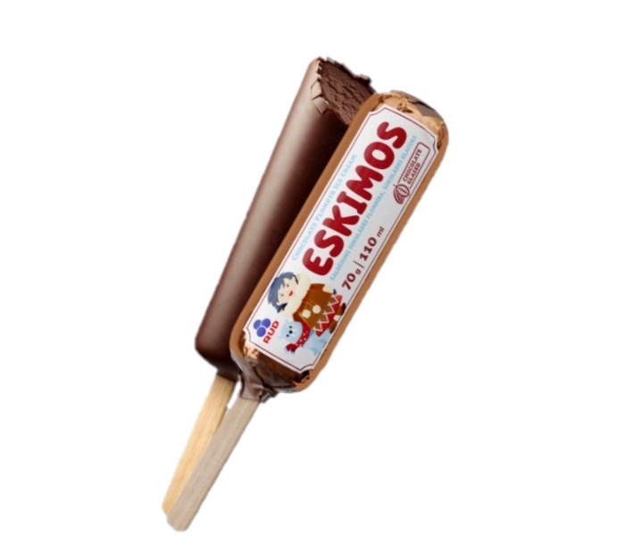 деталь Eskimo v čokoládě smetanové RUD 70g