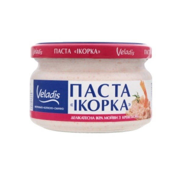деталь Pomazánka z jiker s krevetou Veladis 160g