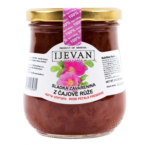 деталь Zavarenina z čajové růže 600g Ijevan