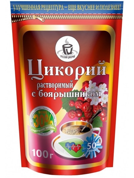 деталь Цикорий растворимый с боярышником 100г Еремеевское