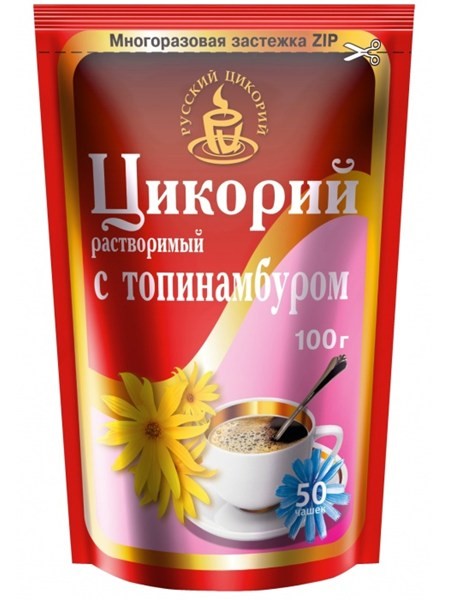 деталь Цикорий растворимый с топинамбуром 100г Еремеевское