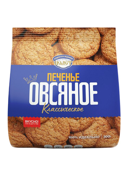 деталь Печенье Овсяное Классическое 300г Полёт