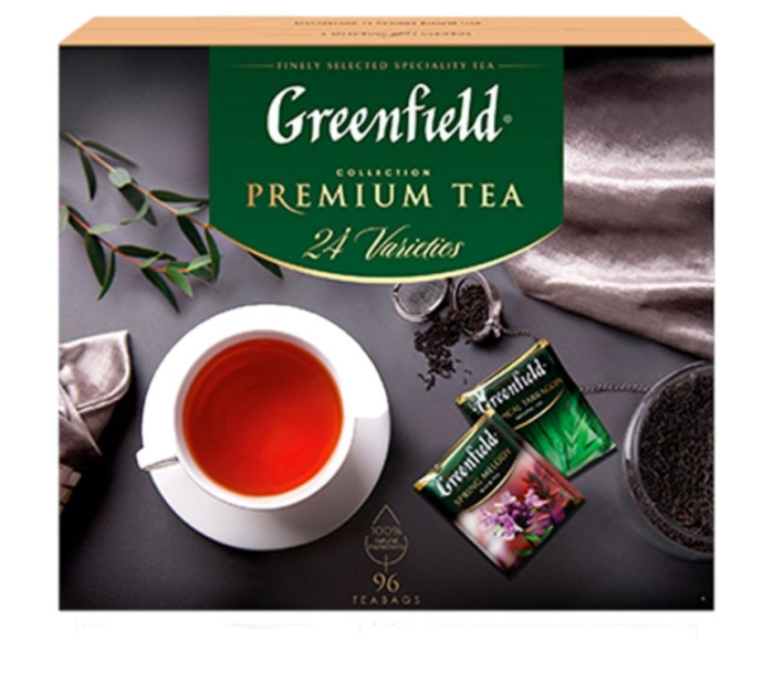 деталь Чайный набор Premium 96 шт. Greenfield